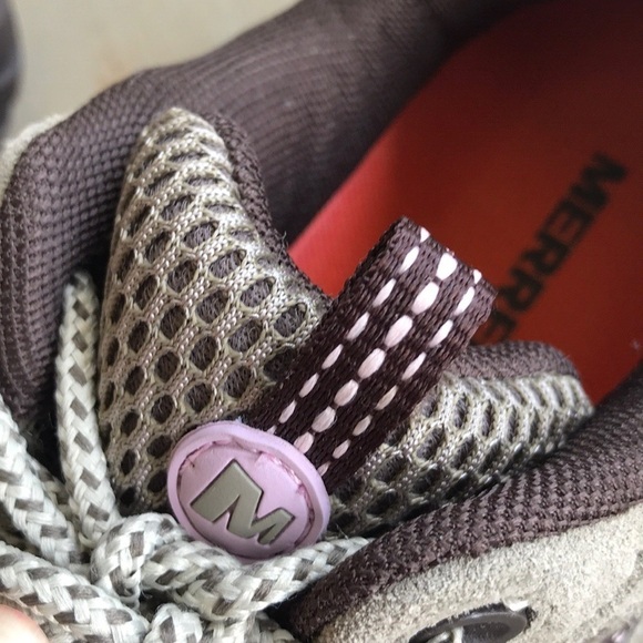 Merrell Yokota Hiking Shoes Aluminum Orchard Bloom - Picture 6 of 9